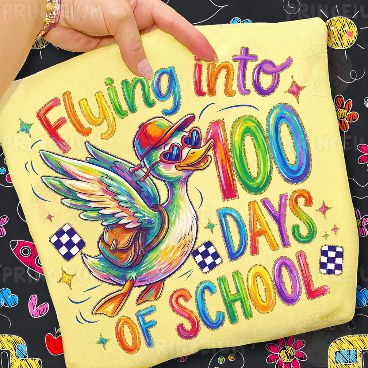 Flying Into 100 Days of School