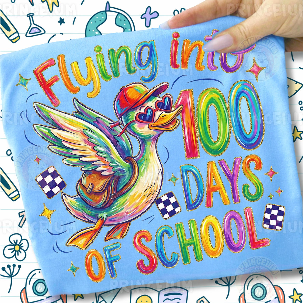 Flying Into 100 Days of School