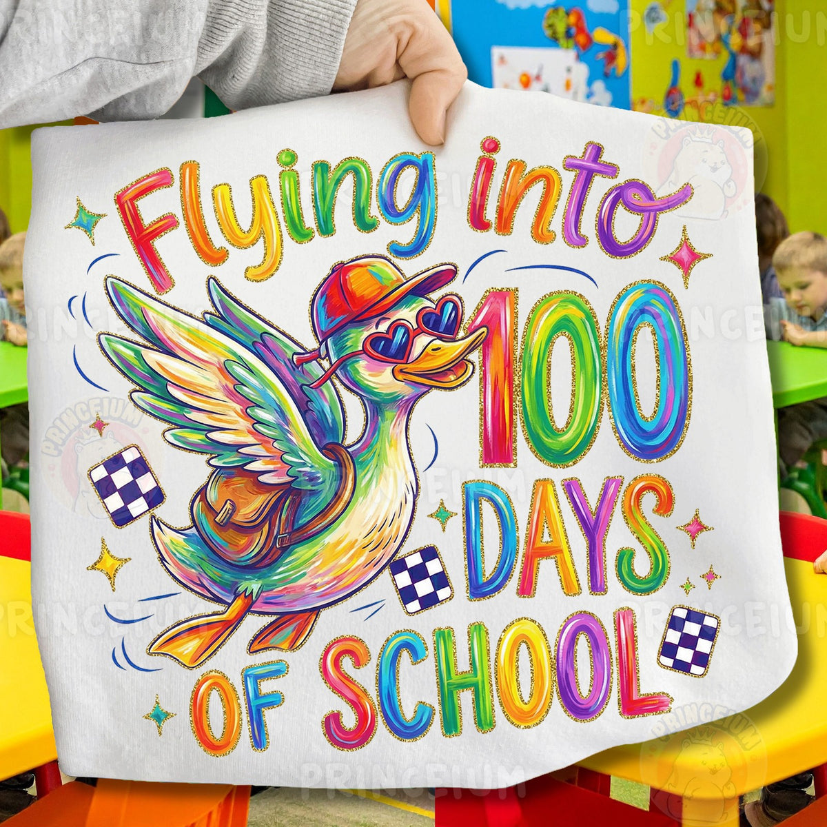 Flying Into 100 Days of School