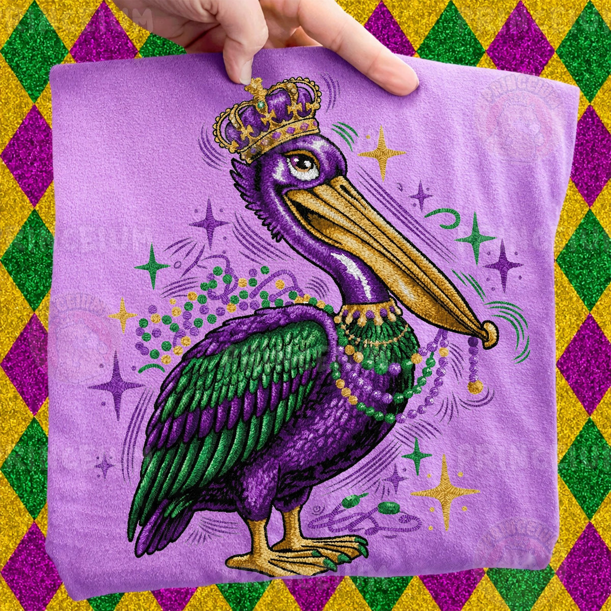 Mardi Gras Pelican King