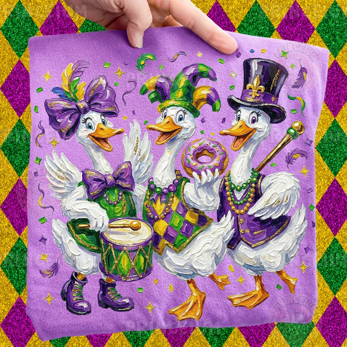 Mardi Gras Goose Parade