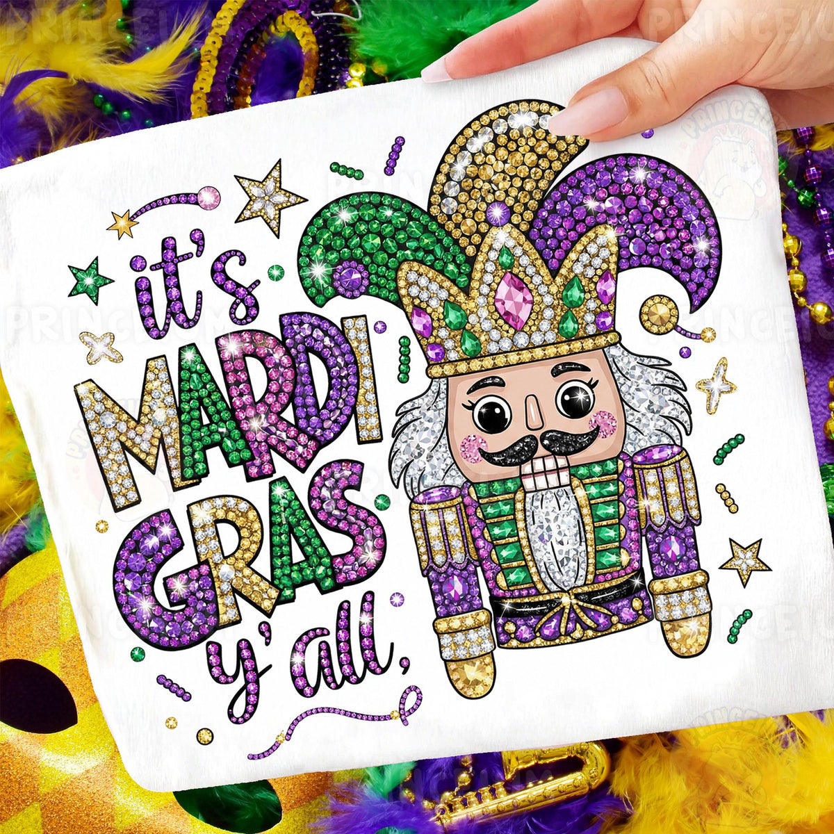It's Mardi Gras Y'all Nutcracker