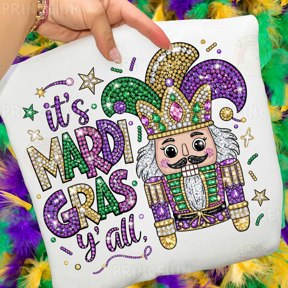 It's Mardi Gras Y'all Nutcracker
