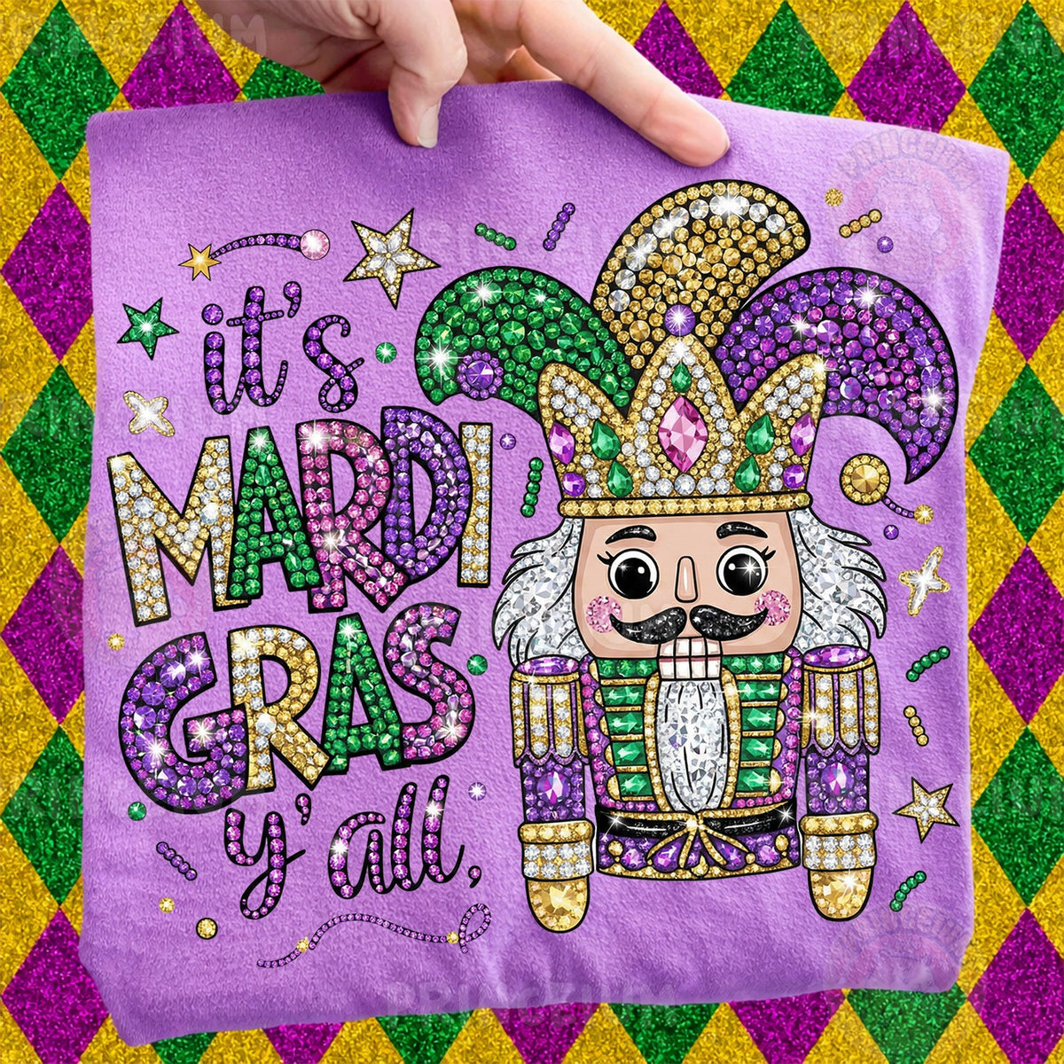 It's Mardi Gras Y'all Nutcracker