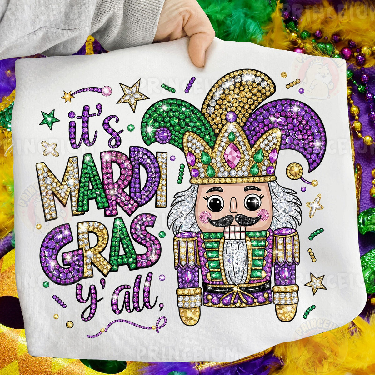 It's Mardi Gras Y'all Nutcracker