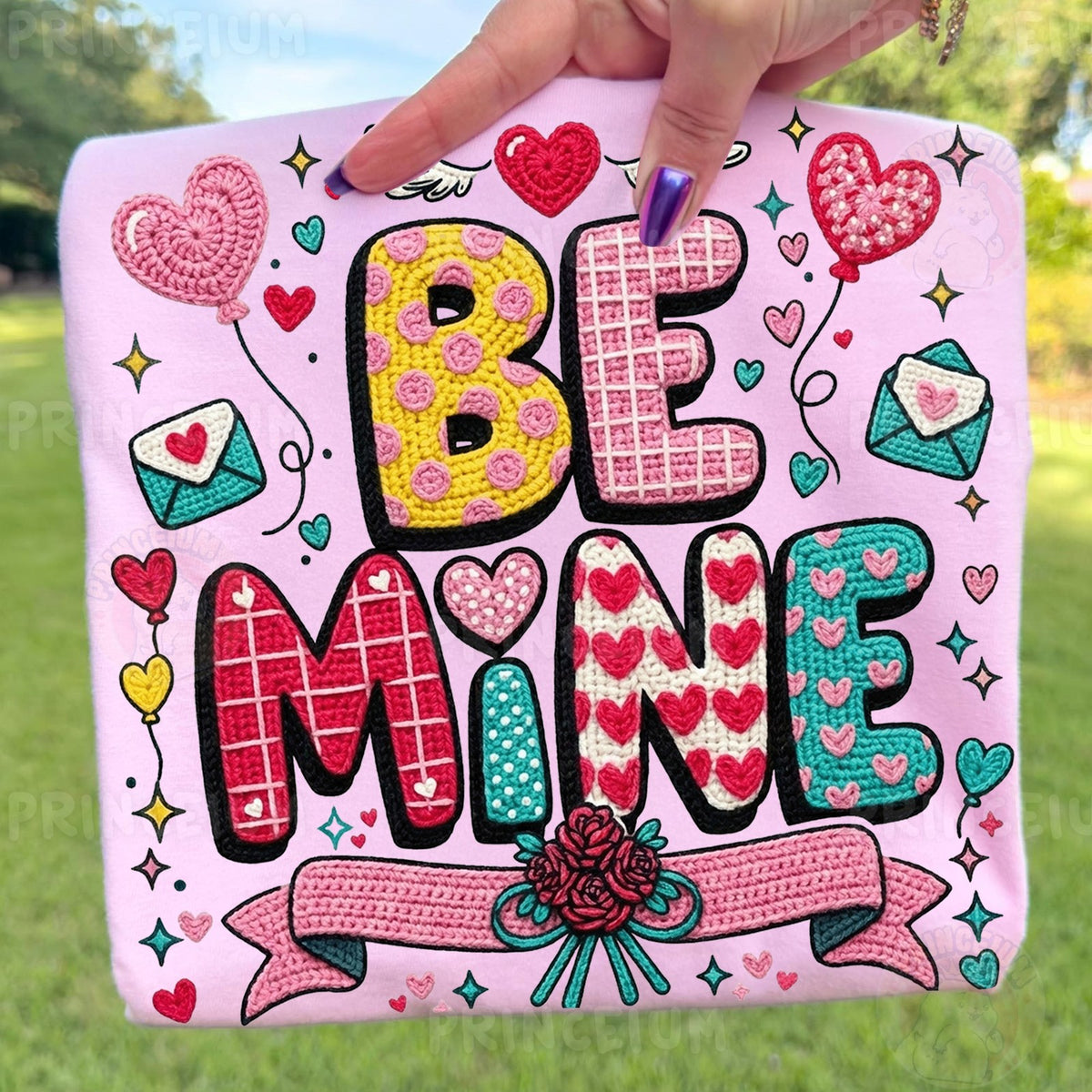Be Mine Crochet Valentine