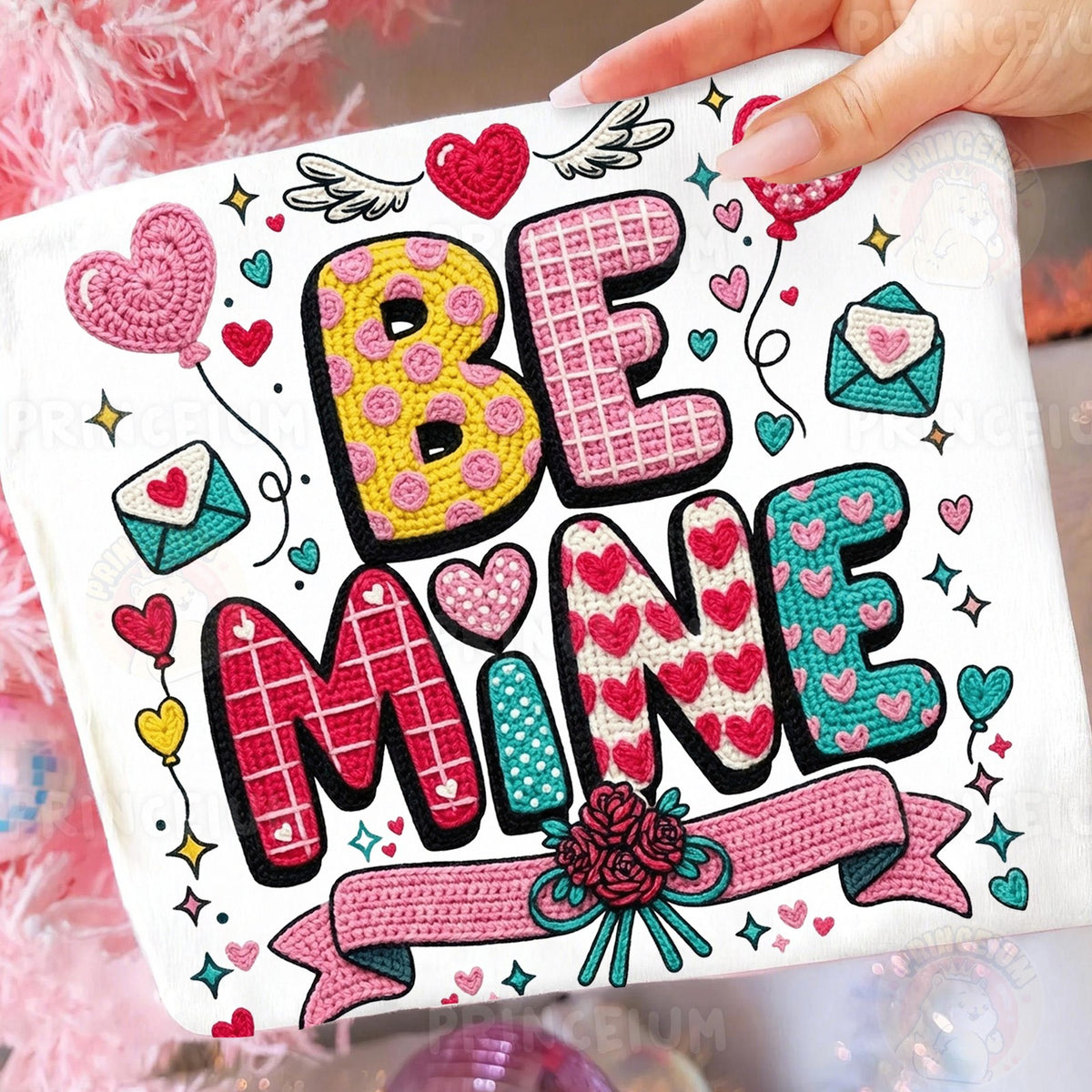 Be Mine Crochet Valentine
