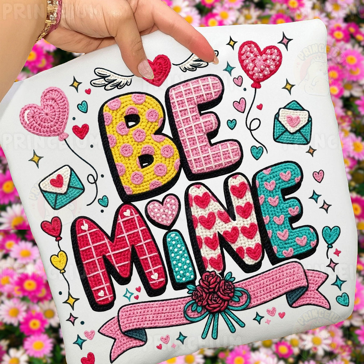 Be Mine Crochet Valentine