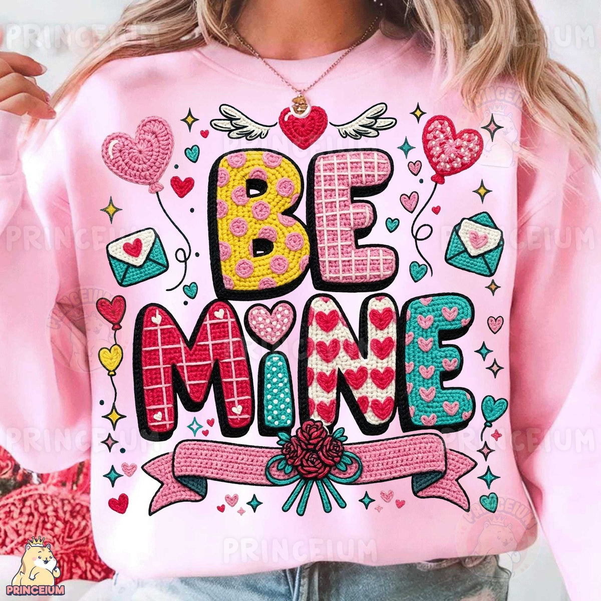 Be Mine Crochet Valentine