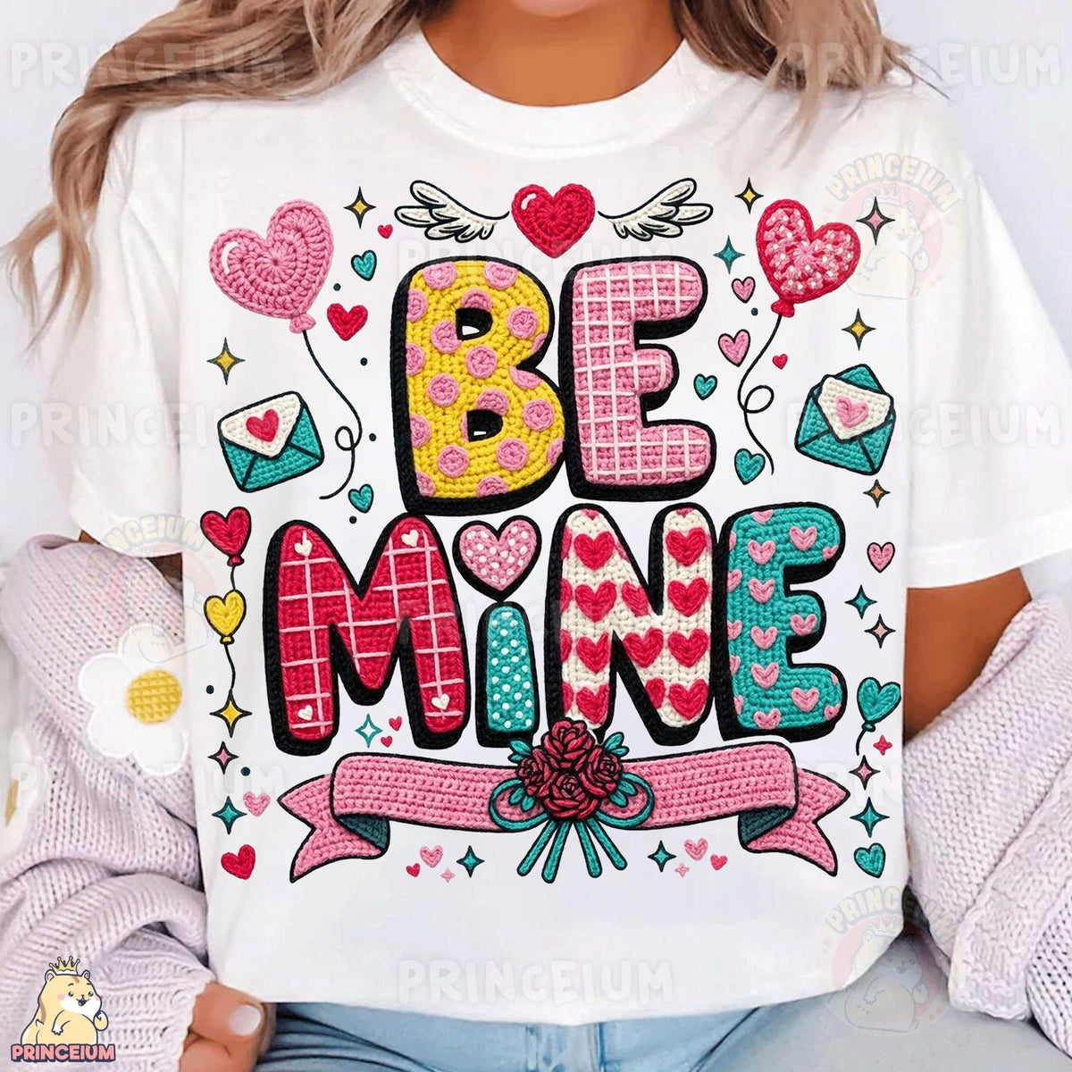 Be Mine Crochet Valentine