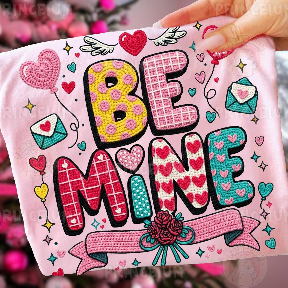 Be Mine Crochet Valentine