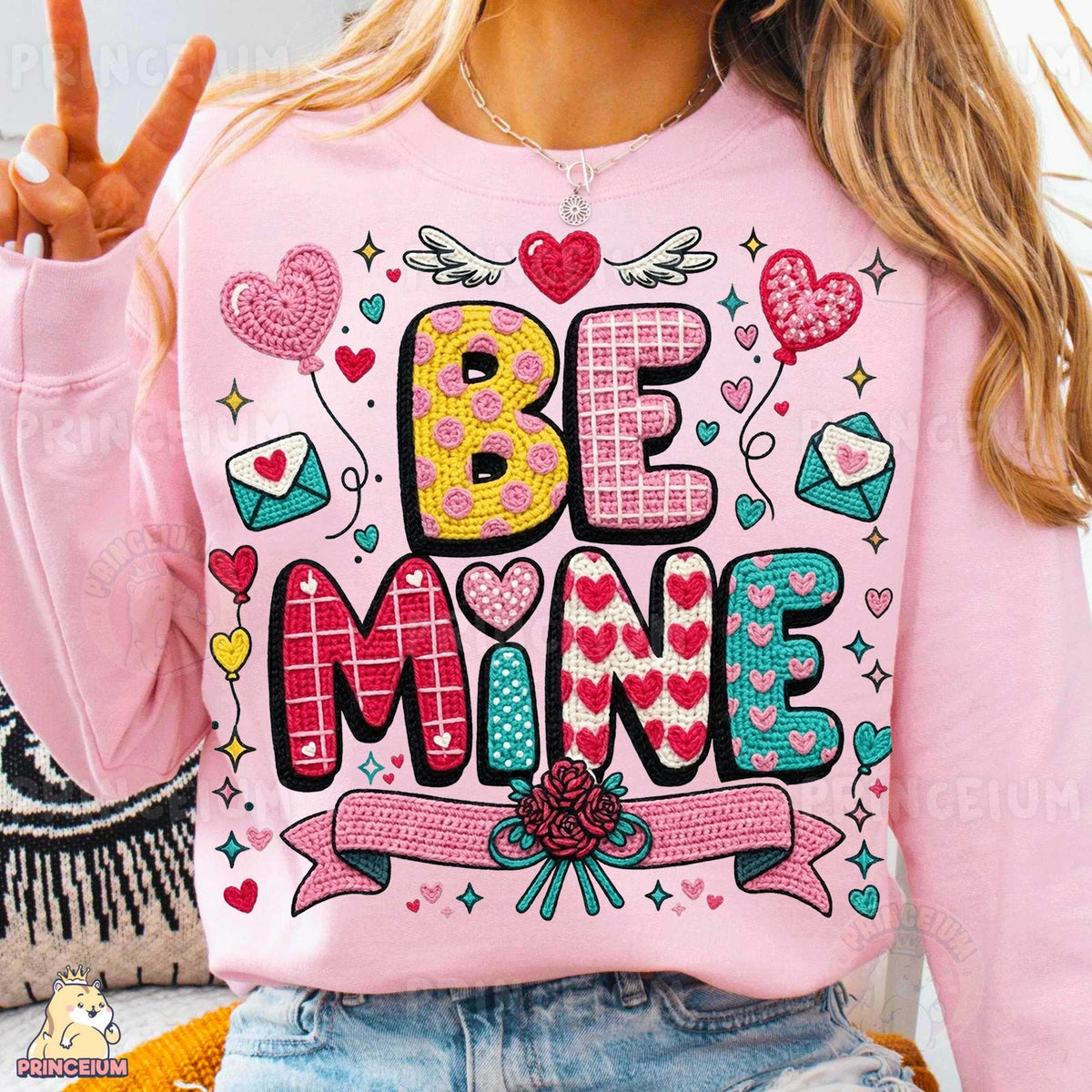 Be Mine Crochet Valentine