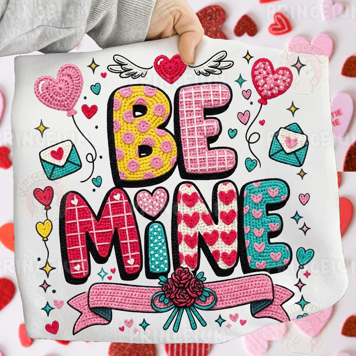 Be Mine Crochet Valentine