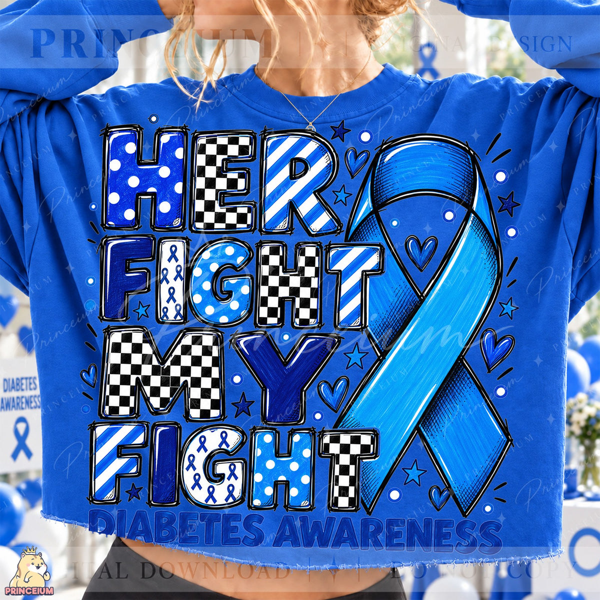Her Fight My Fight Diabetes Awareness