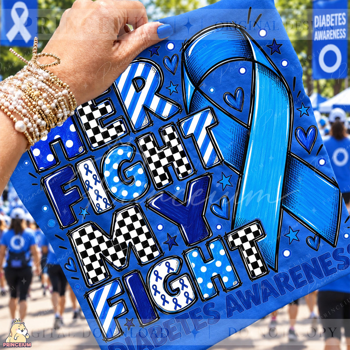 Her Fight My Fight Diabetes Awareness