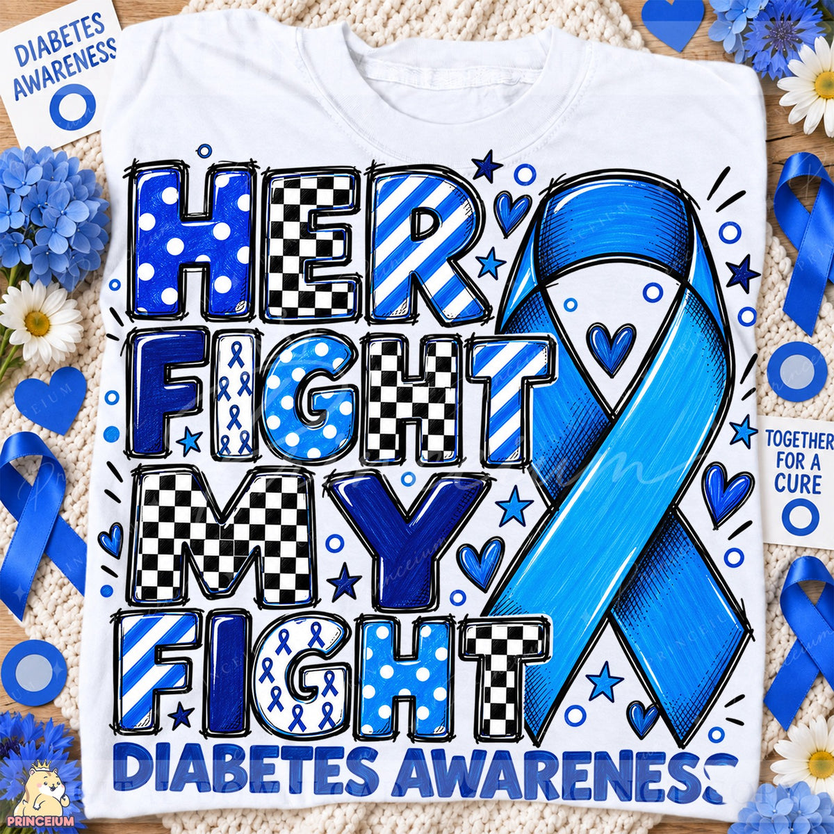 Her Fight My Fight Diabetes Awareness