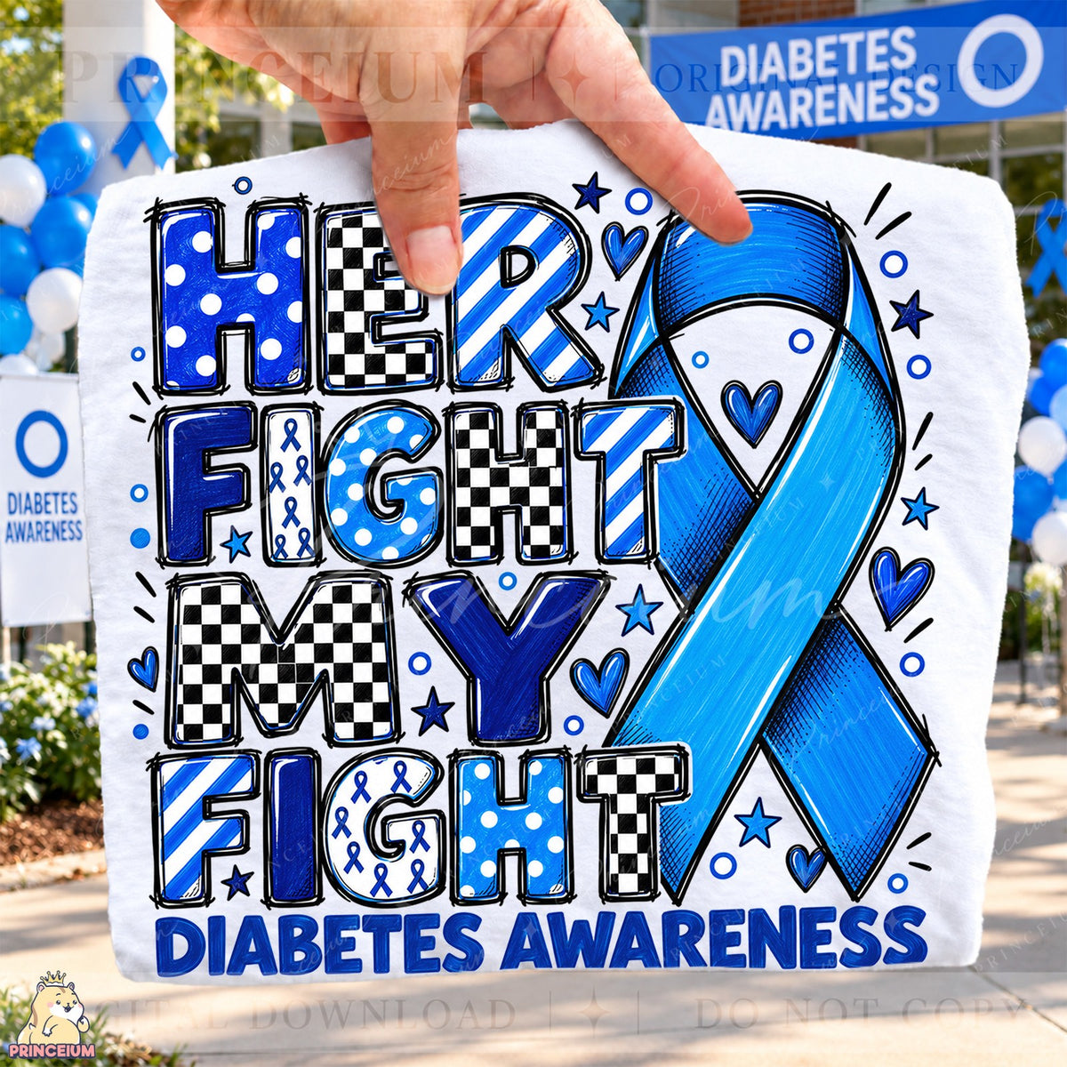 Her Fight My Fight Diabetes Awareness