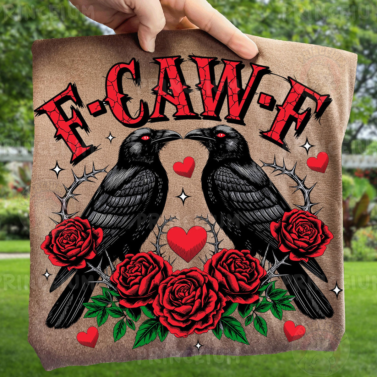 F-CAW-F Lovebird Crows