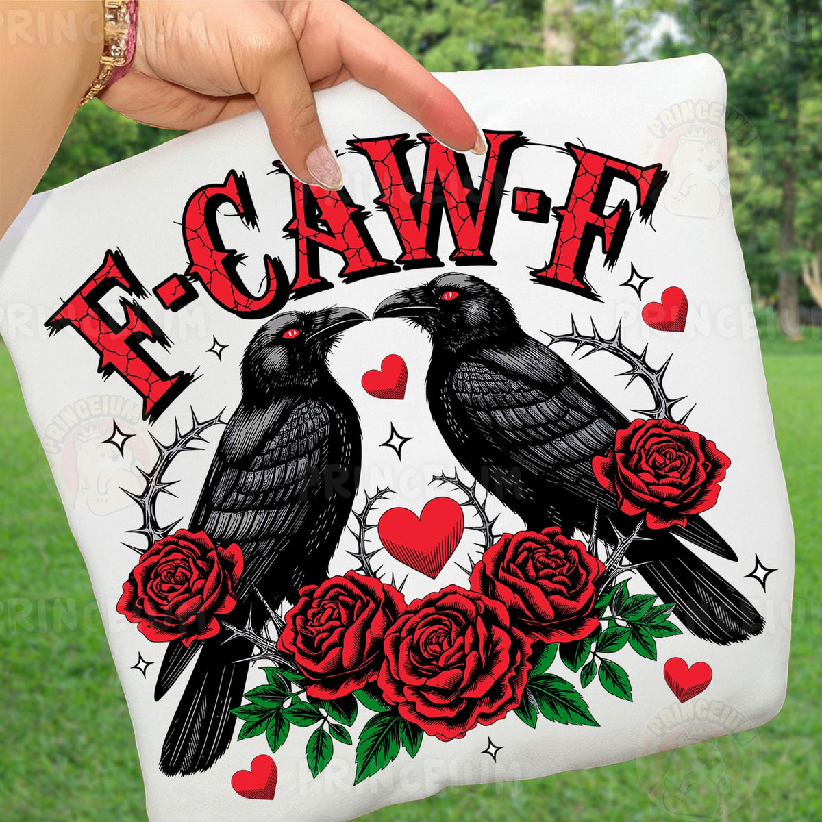 F-CAW-F Lovebird Crows