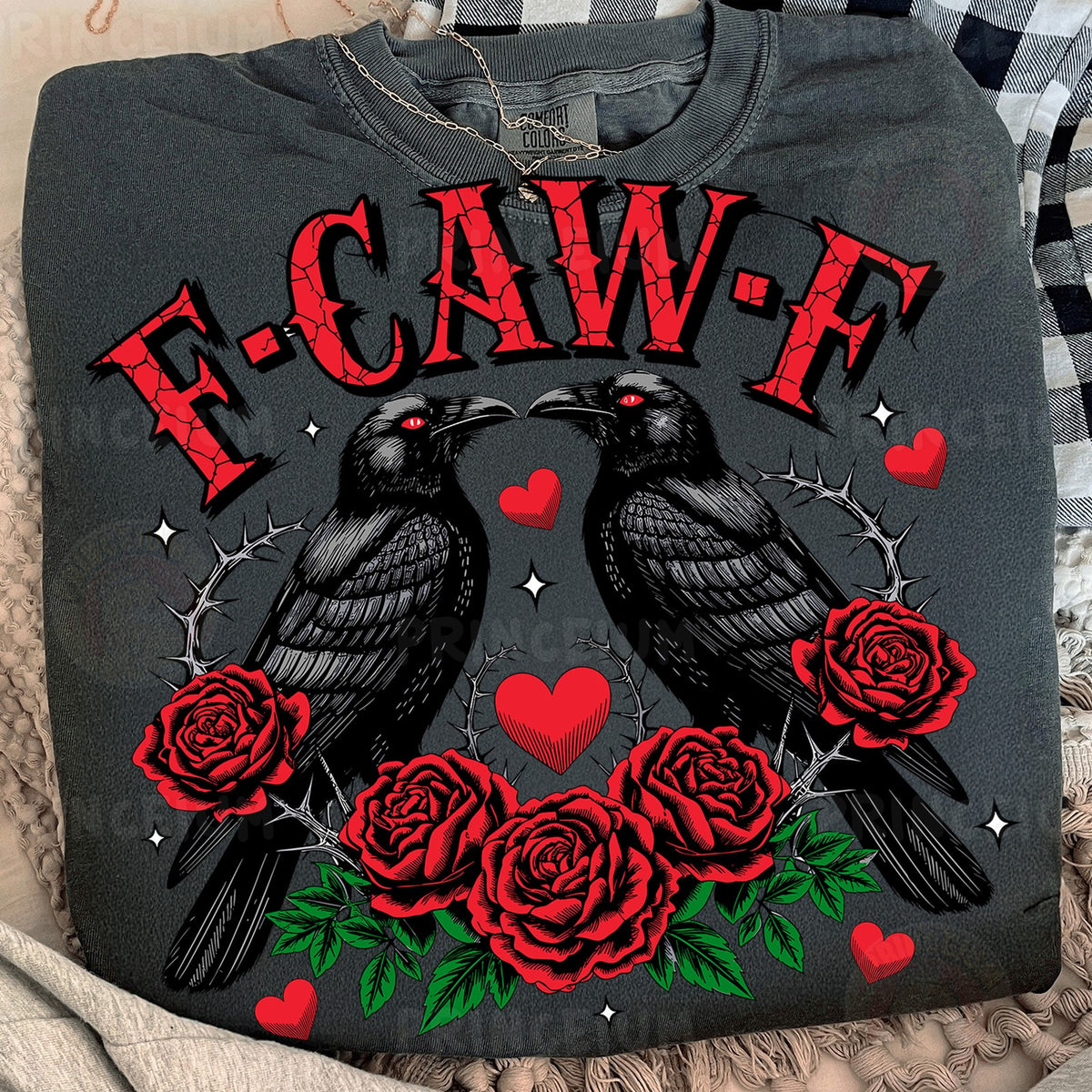 F-CAW-F Lovebird Crows