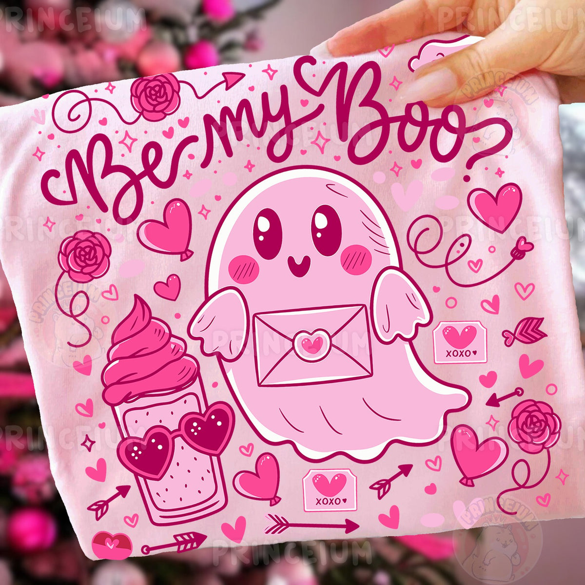 Be My Boo Ghost Valentine