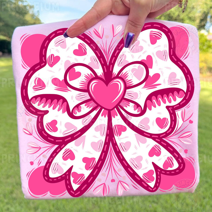 Valentine Heart Bow