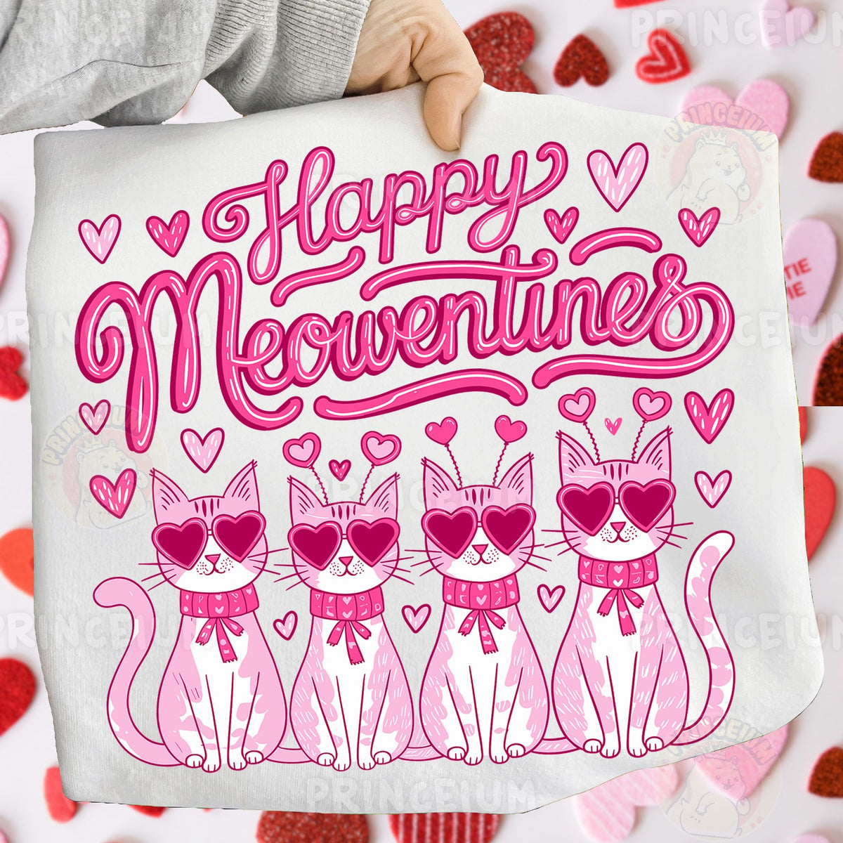 Happy Meowentines Cats
