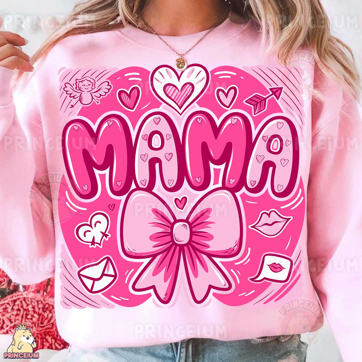 Mama Valentine Bow