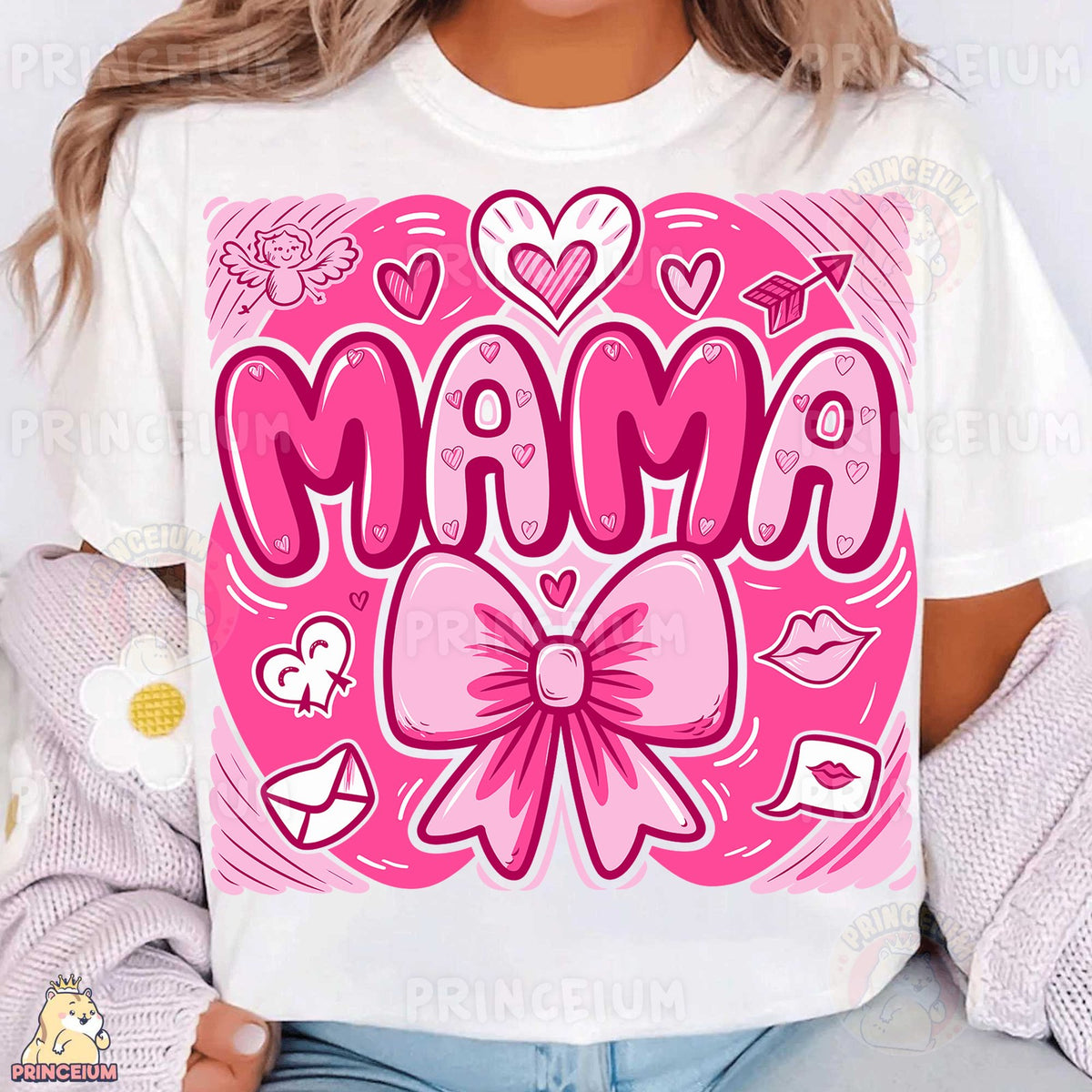 Mama Valentine Bow