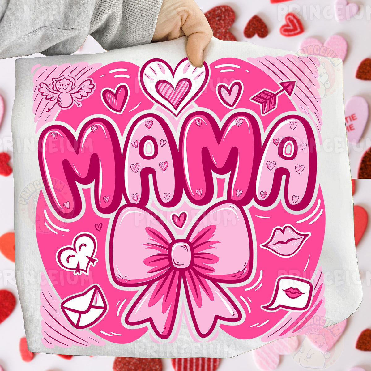 Mama Valentine Bow