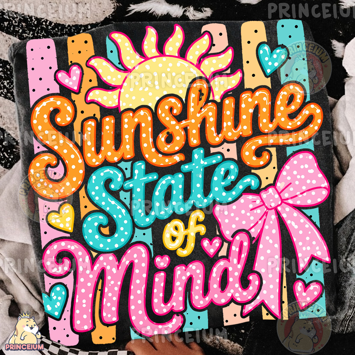 Sunshine State of Mind Sublimation Design PNG  Summer Sun Digital Download NEW26