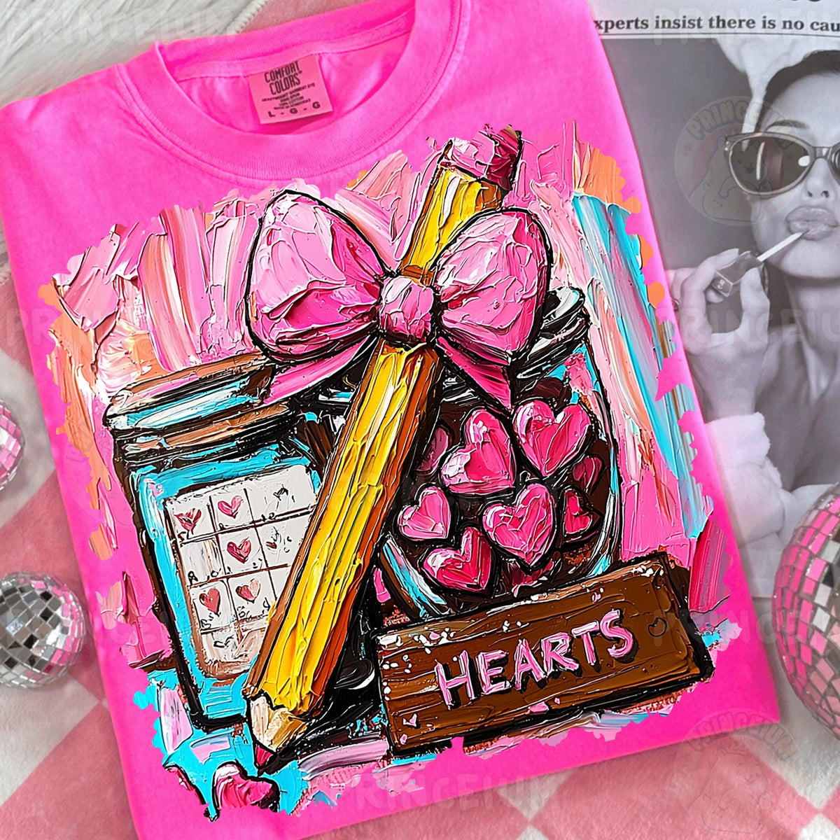 Teacher Valentine Hearts