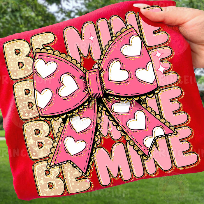 Be Mine Heart Bow