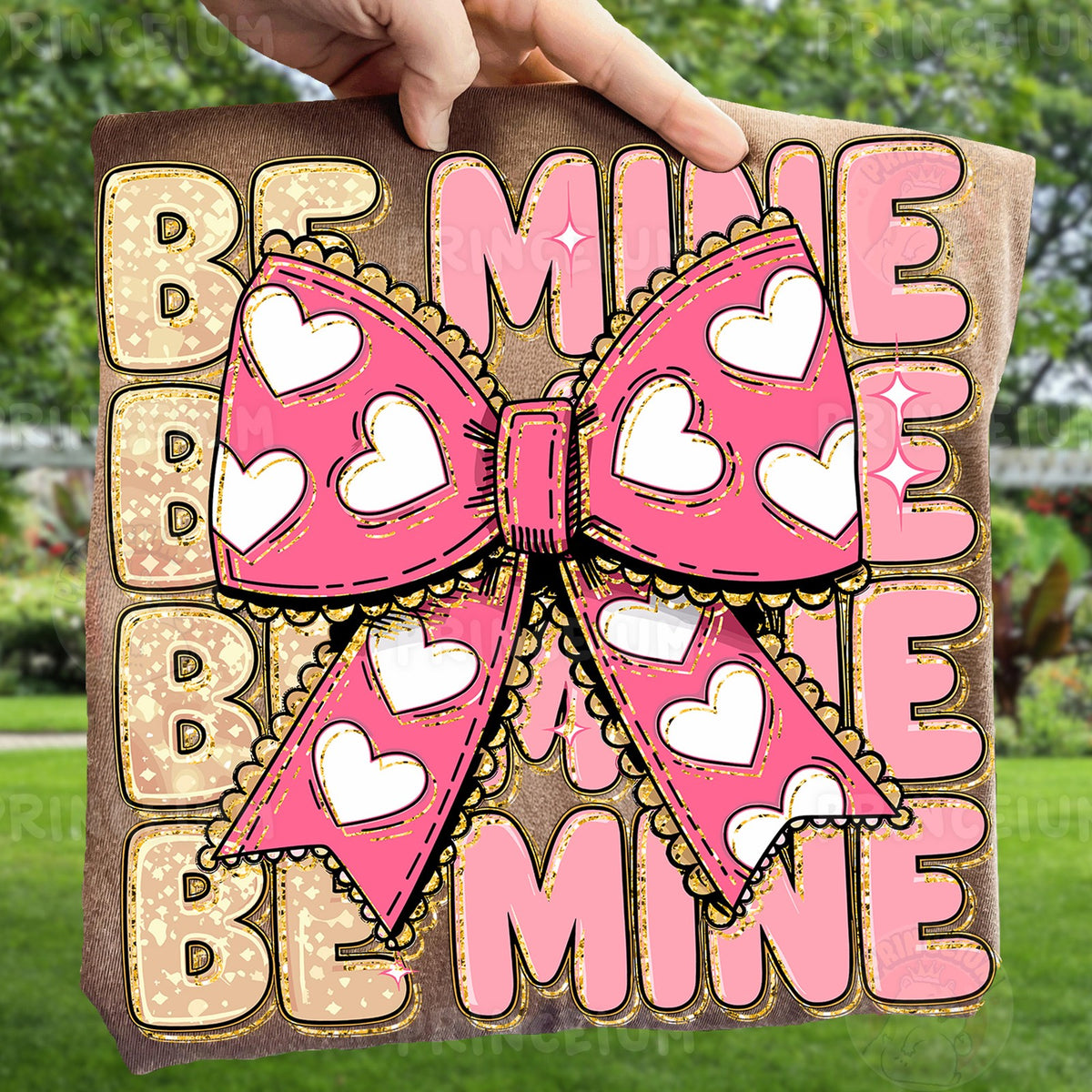 Be Mine Heart Bow