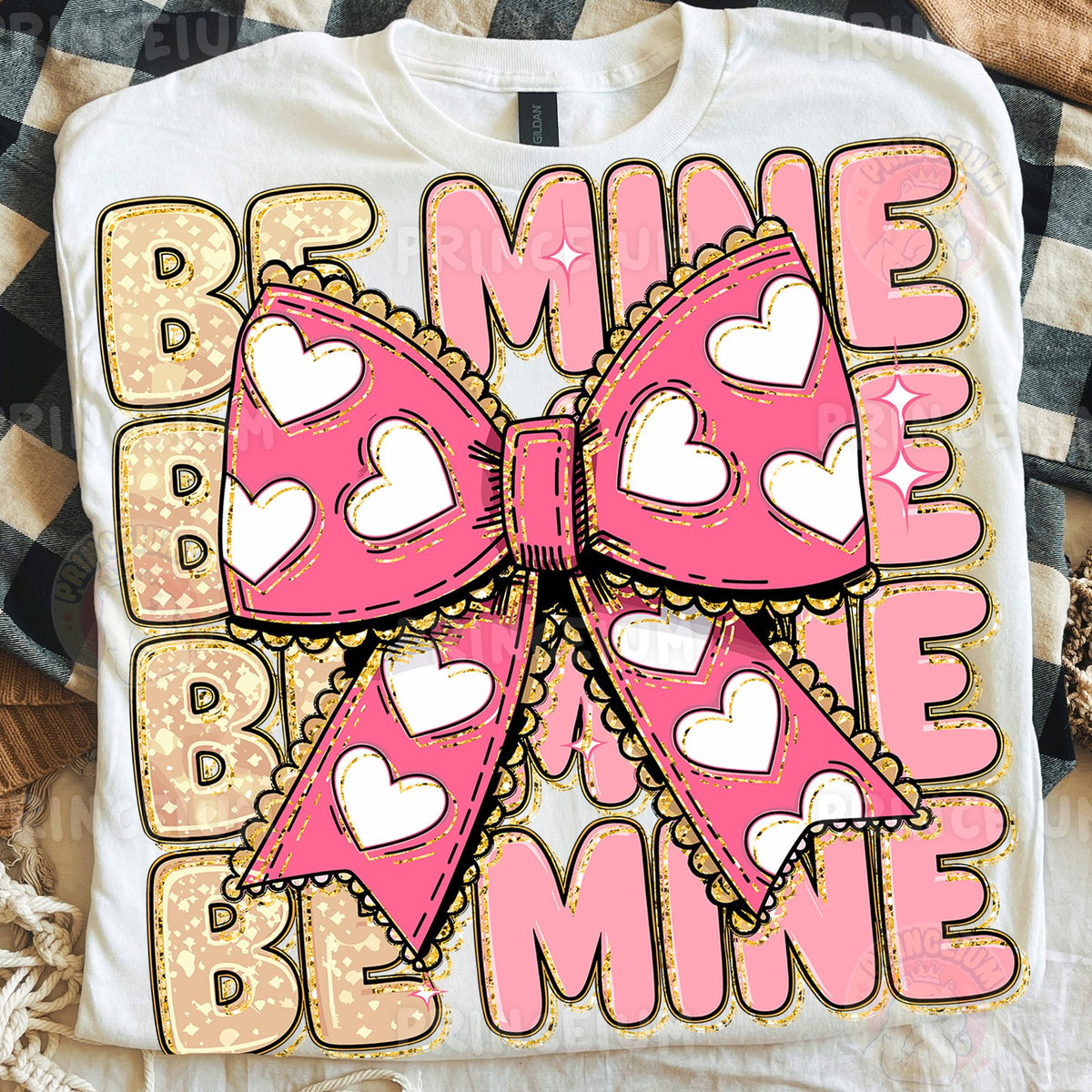 Be Mine Heart Bow