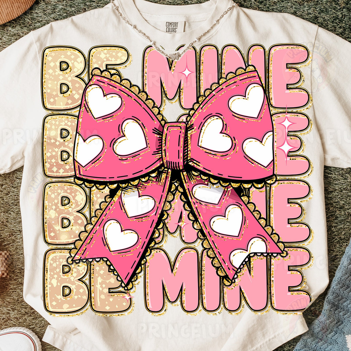 Be Mine Heart Bow