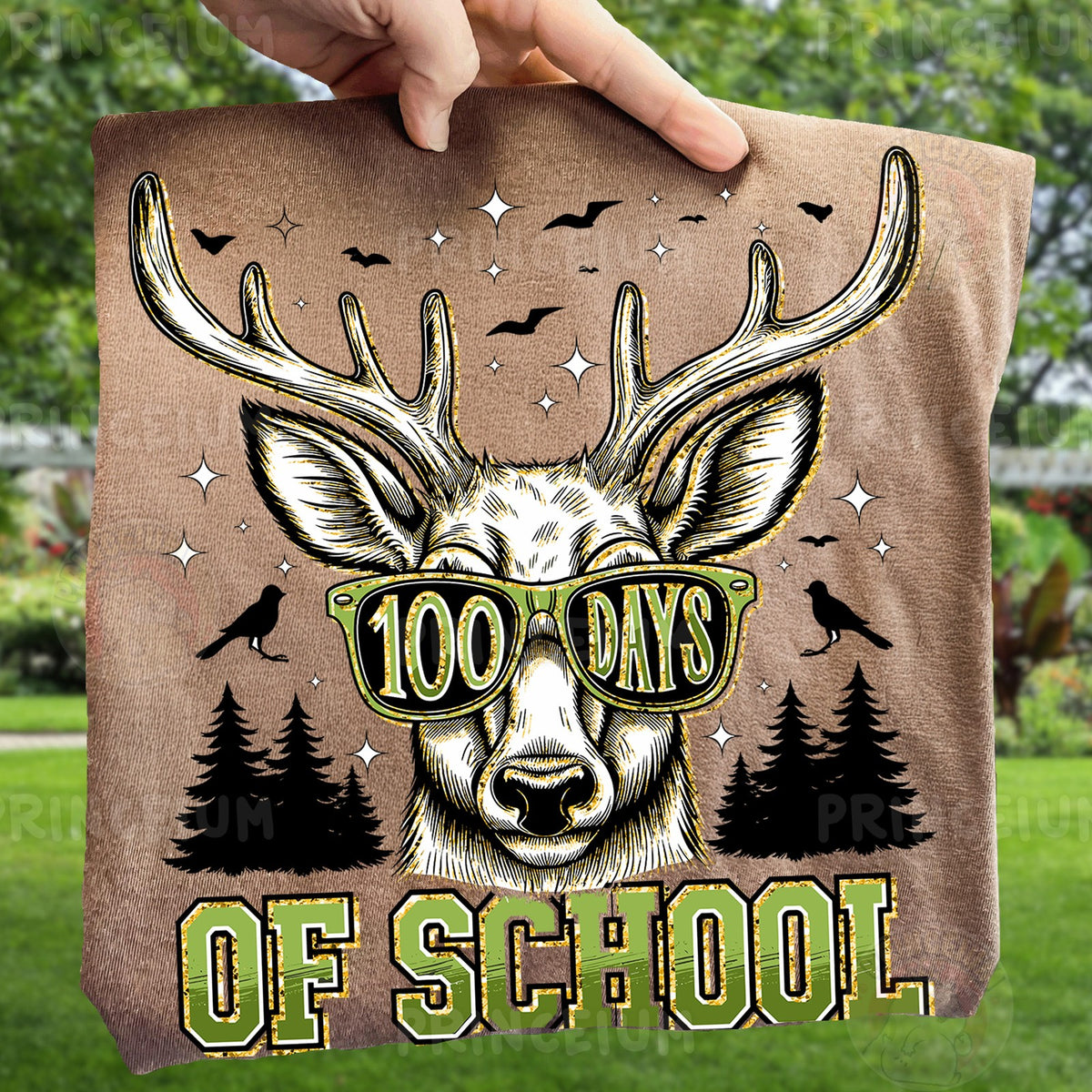 100 Days of School Deer
