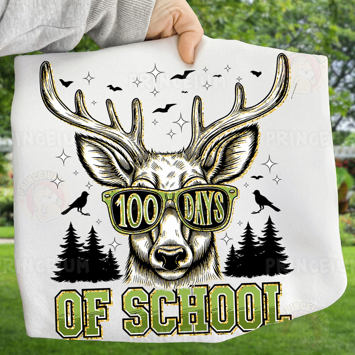 100 Days of School Deer
