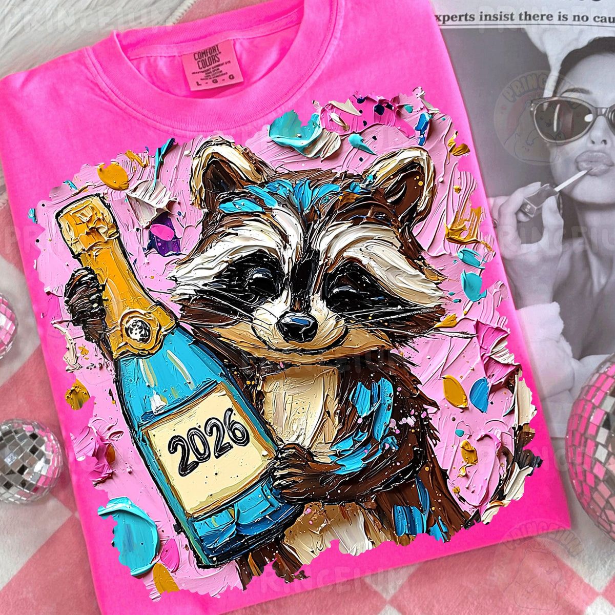 Raccoon Cheers to 2026