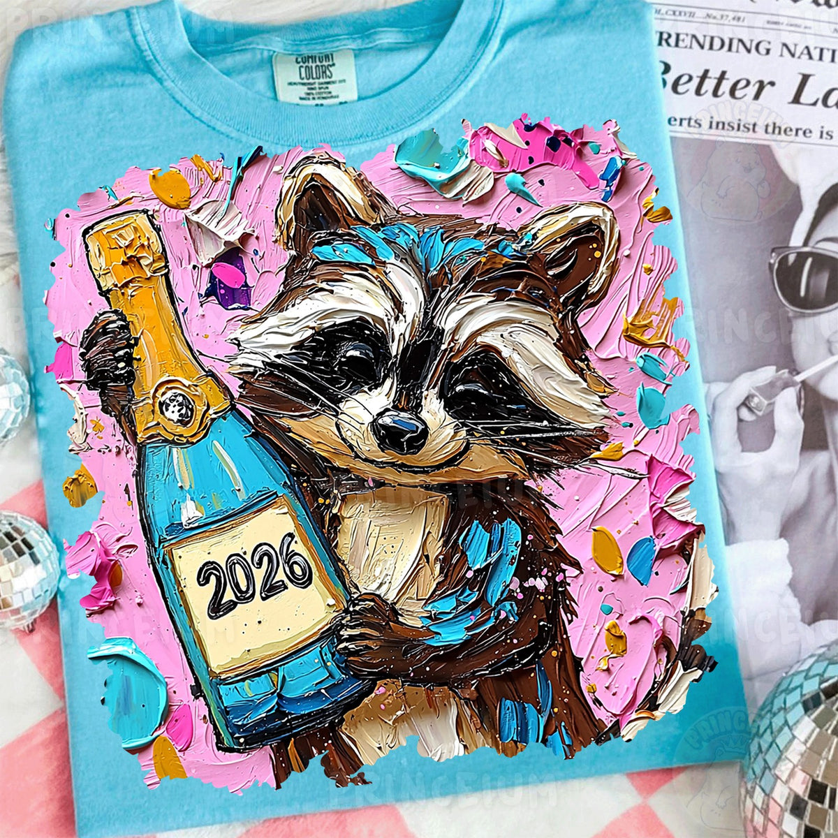 Raccoon Cheers to 2026
