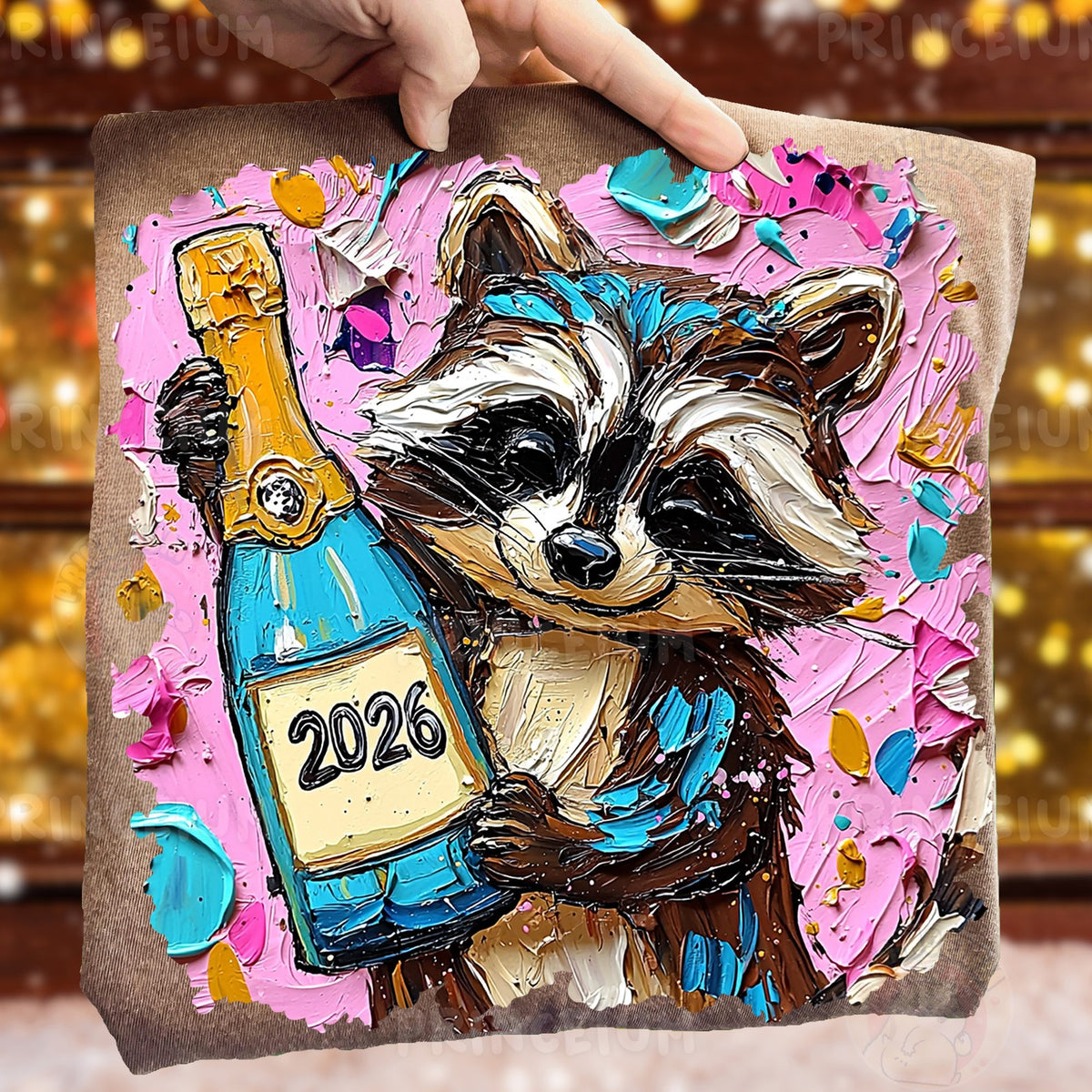 Raccoon Cheers to 2026