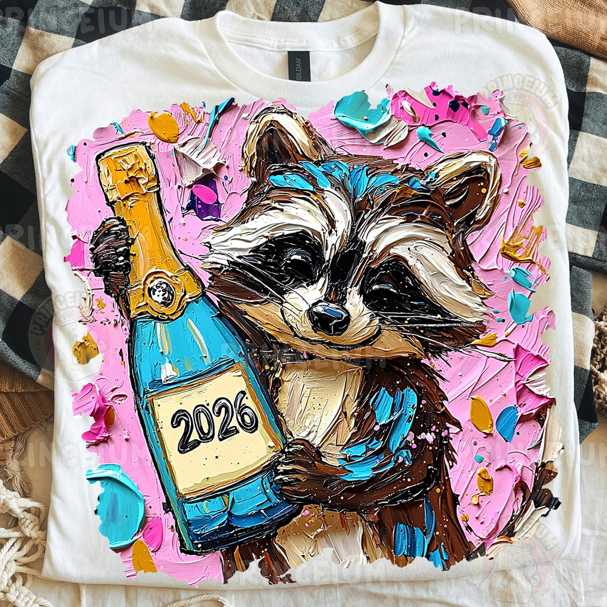 Raccoon Cheers to 2026