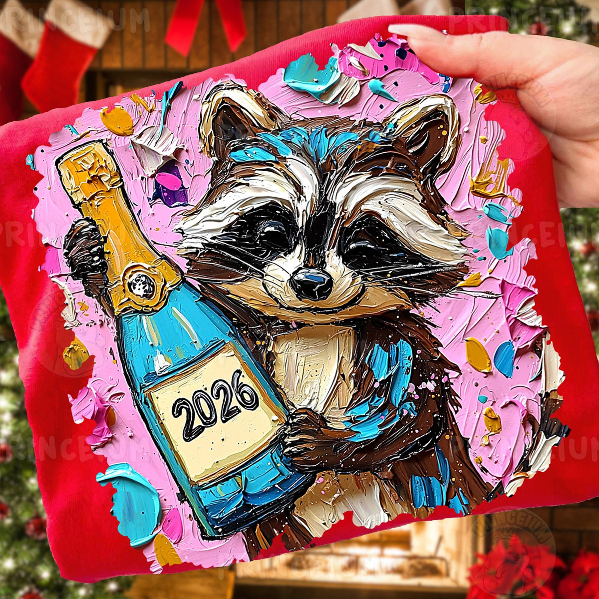 Raccoon Cheers to 2026