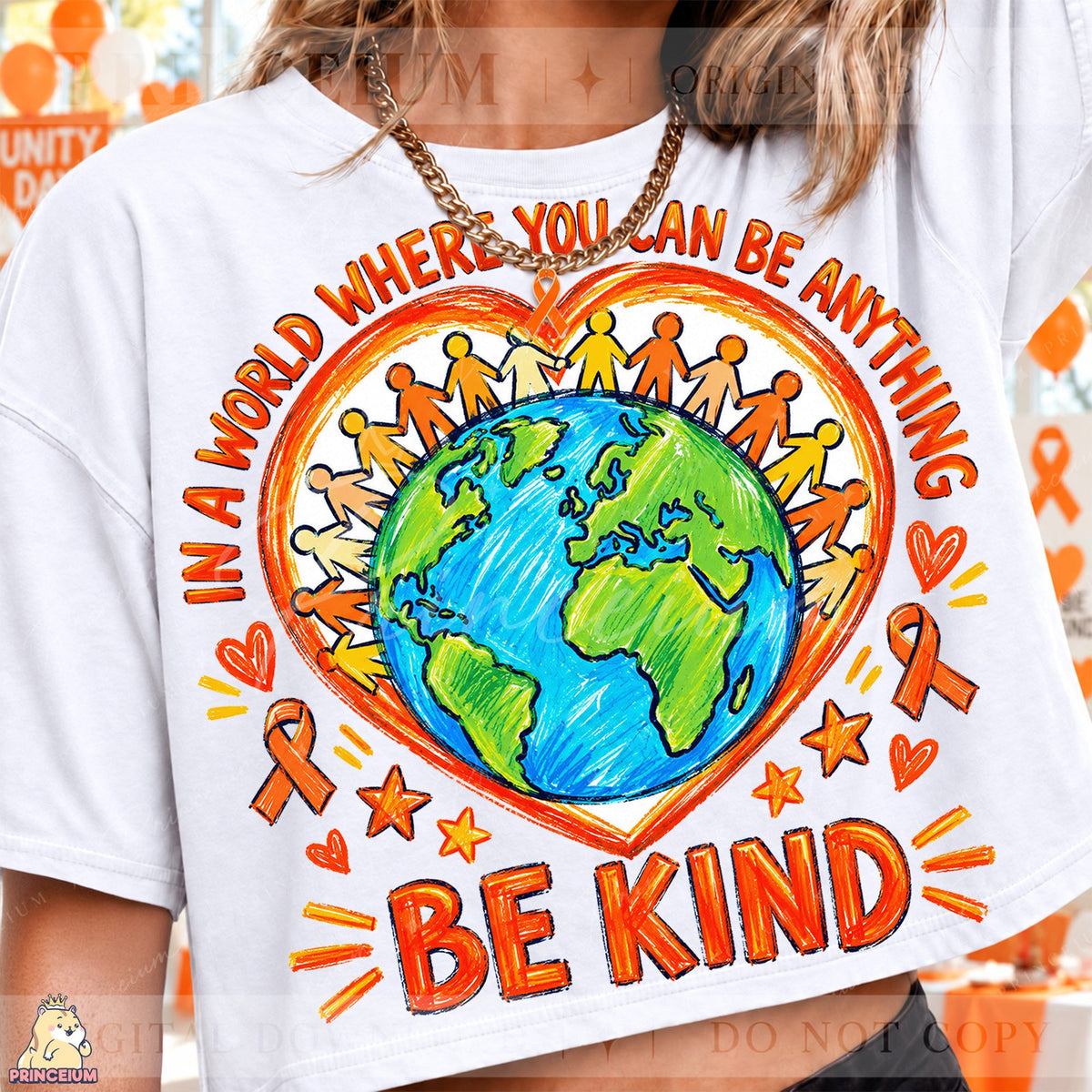 Be Kind Unity Day Globe