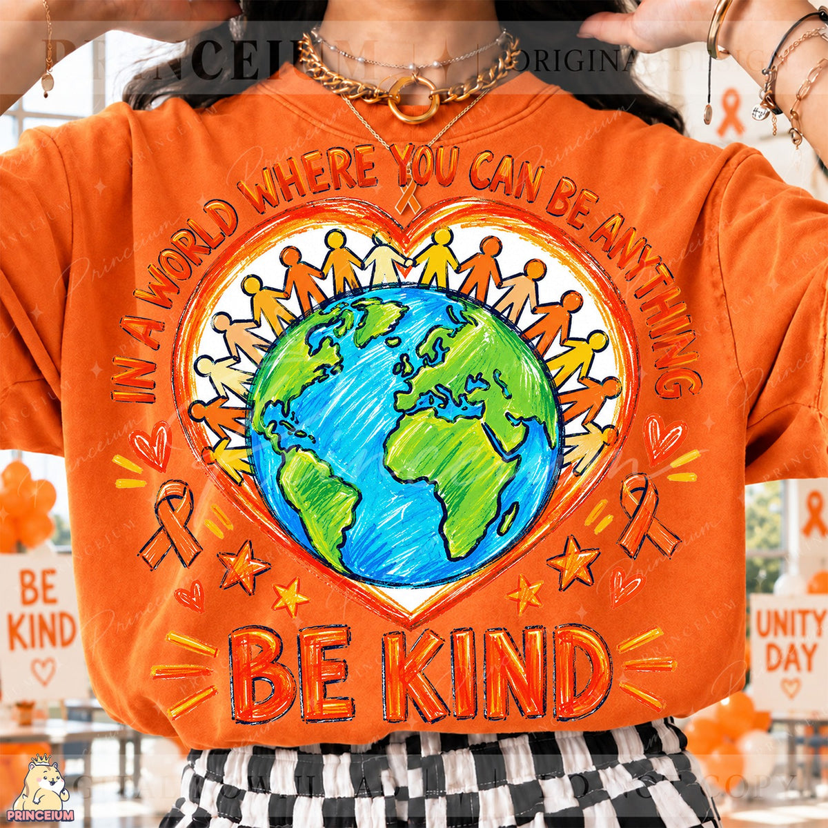 Be Kind Unity Day Globe