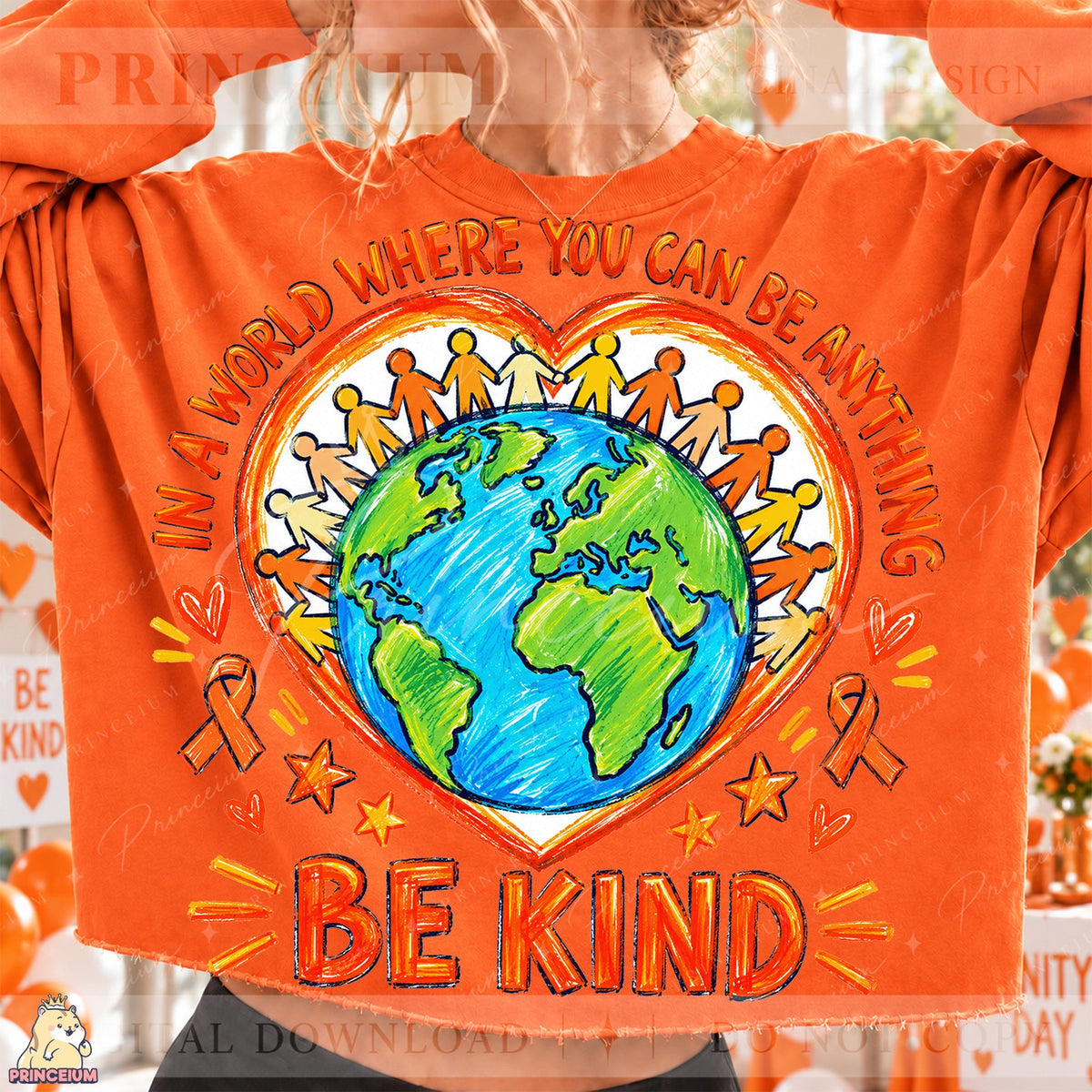 Be Kind Unity Day Globe
