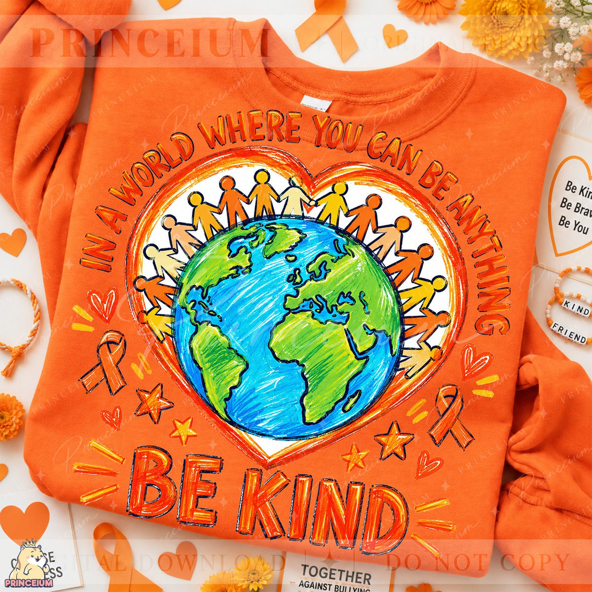 Be Kind Unity Day Globe