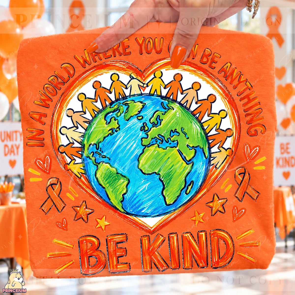 Be Kind Unity Day Globe