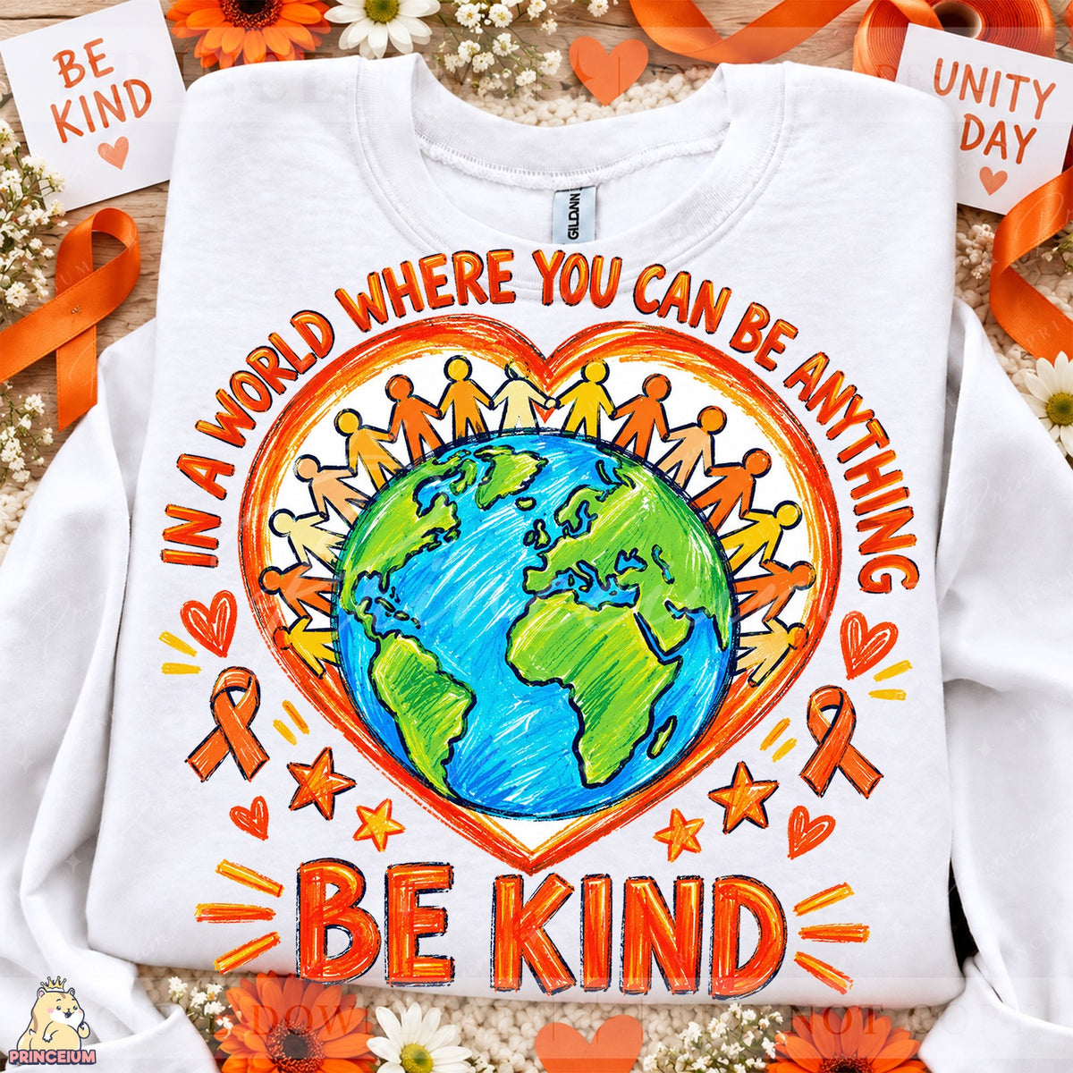 Be Kind Unity Day Globe