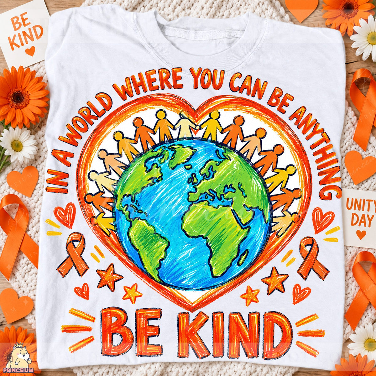 Be Kind Unity Day Globe